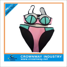 Hot Sell Custom Women Neoprene Bikini Swimwear